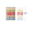 5Roll Romantic Flowers Bows Stars Washi Tape Ins Style Diy Decorative Tape Supplies Planner Diary Ledger Decoration Supplies