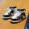 Children's Sports Shoes 2025 Spring and Autumn Boys' Casual Board Shoes High-top Trend Girls' Net Red Shoes Soft-soled Baby Shoes