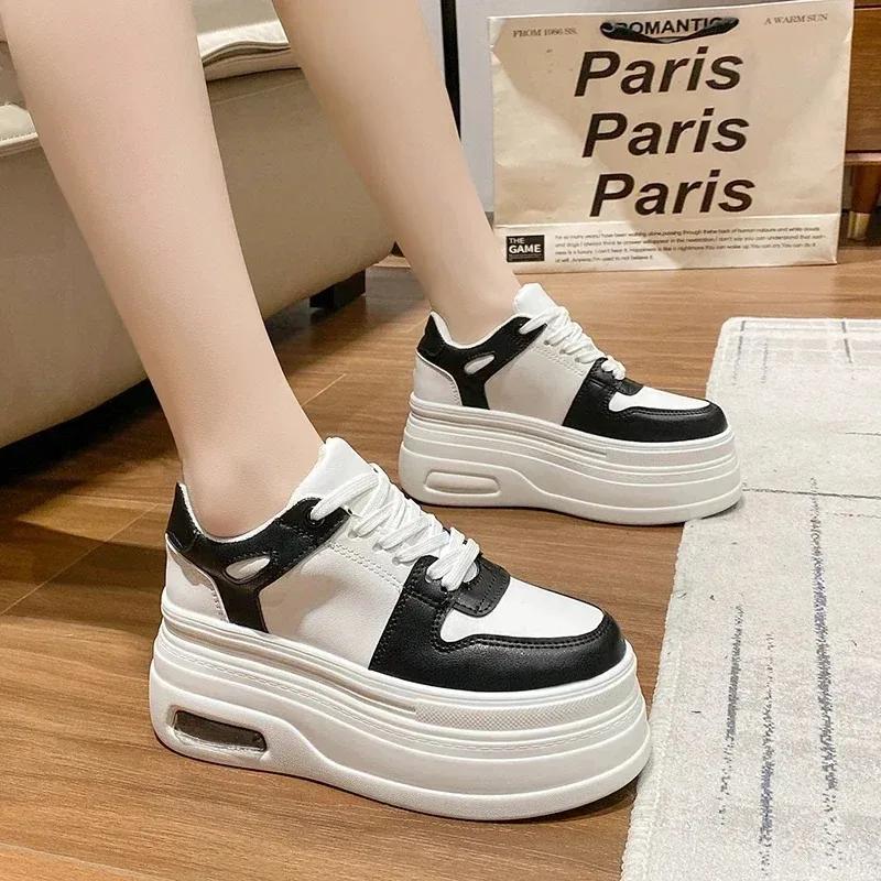 Fashion 2025 Sneakers for Women Comfortable High Platform Sports Shoes Basketball Non-slip Thick Bottom Walking Shoe Zapatillas Mujur