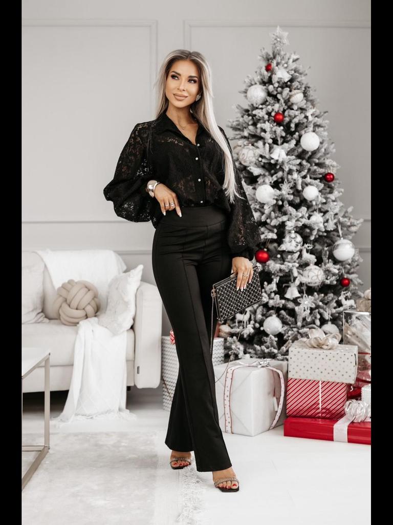 Frühlings Europäisches & Amerikanisches Damen Sexy Spitzenhemd