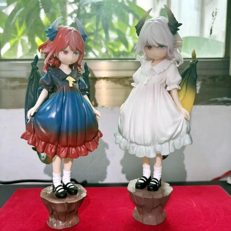 Hot Sale 19cm Miss Kobayashi'S Dragon Maid Anime Figure Kanna Kamui Dual Form Cute Doll Model Decors Collect Toys For Fans Gifts