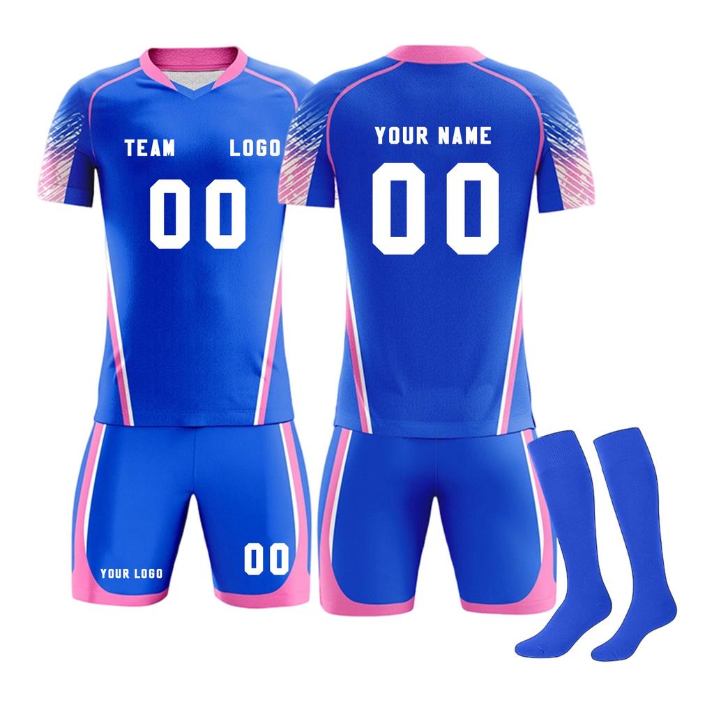 Zrób to sam: Spersonalizowane trzyczęściowe stroje piłkarskie dla dorosłych i dzieci