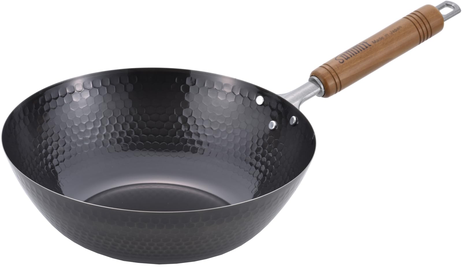 

Iron Pan Style Hammered Peking Pot 27cm