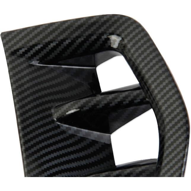 Korlot Side Body Vent Cover Trims Accessories for 2021-2026 RAM 1500 TRX/RHO (Carbon Fiber Style)