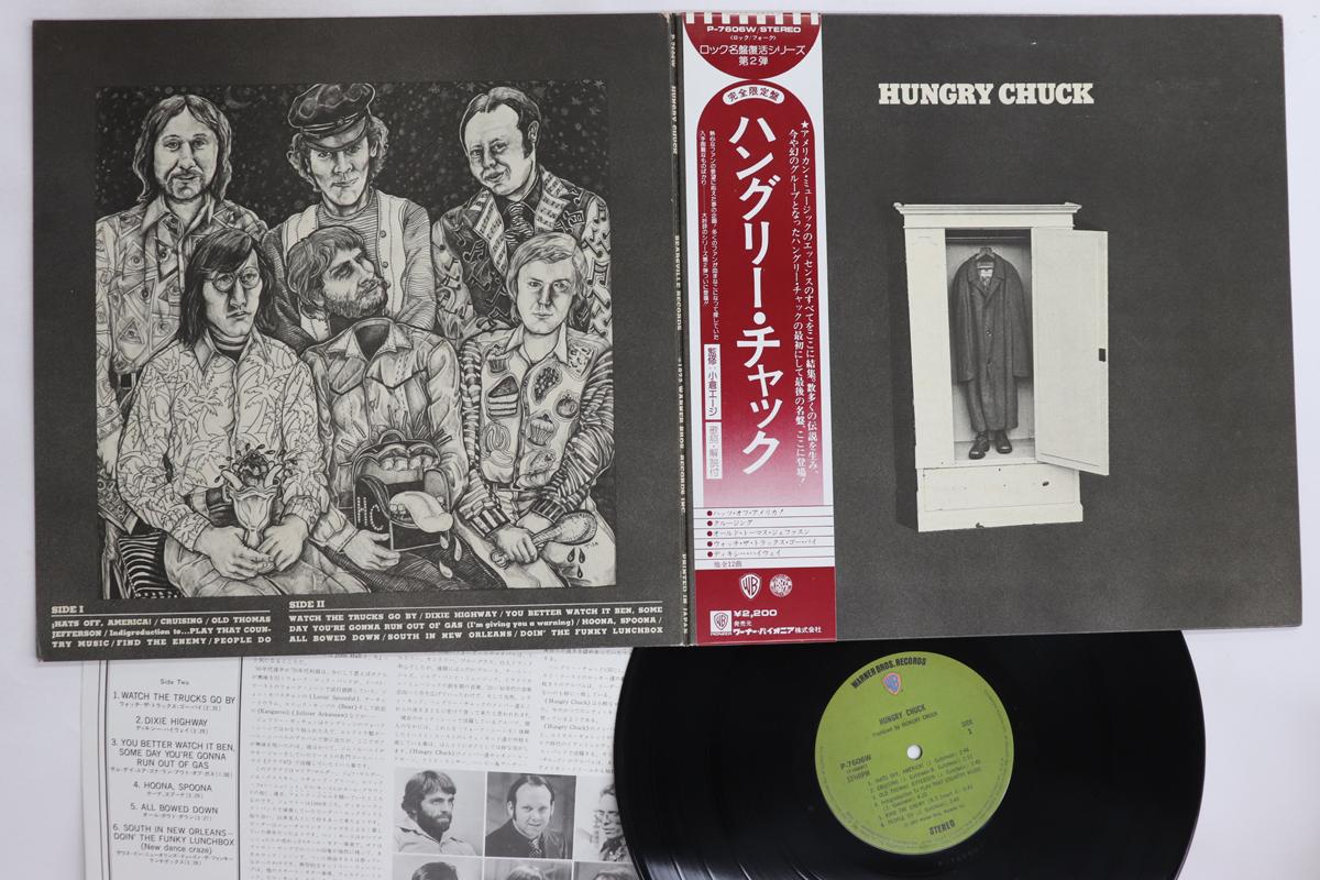 

LP Record HUNGRY CHUCK - Hungry Chuck P7606W WARNER BROS 1977 Japan Obi Country/Folk Used