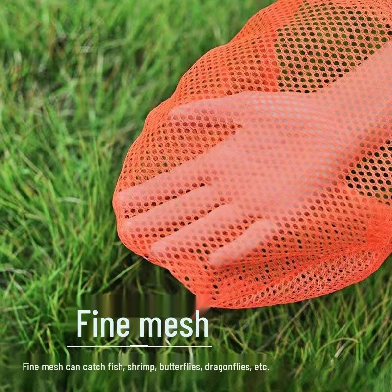 Children's Retractable Butterfly & Fish Scooping Net: Dragonfly, Insect, Outdoor Catching Toy Net.