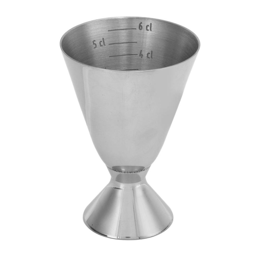 Tick Marks Bar Measuring Cup Single Head Bartending Jigger Vintage Cocktail Jigger For Bartending