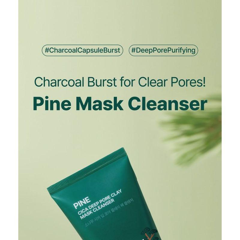 ROUND LAB - Pine Cica Deep Pore Clay Mask Cleanser