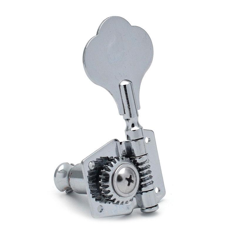 

BASS Tuning Pegs & Saddles: Open-Gear Tuners with Plum Blossom Knobs, Left & Right Headstock String Accessories