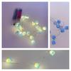 Battery Operated Flowers Night Light 5M 50LED Flower Fairy Light Tulip String Lights  Home