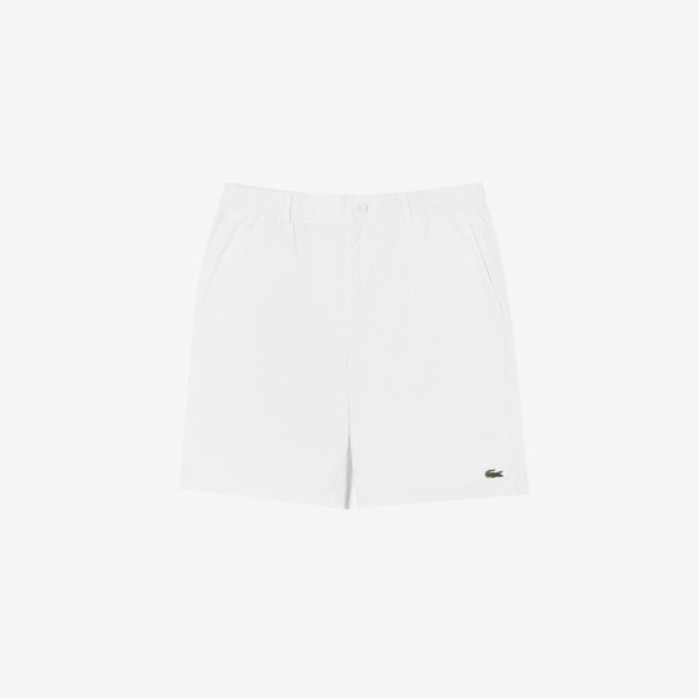 

LACOSTE Мужские шорты-бермуды чинос [белый]