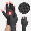 1 Pair Of Half Finger Gloves Non-slip Breathable Comfortable Stretch Nursing Training Gloves