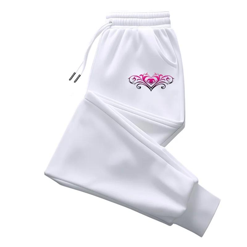 Quality Womens Sweatpants Fashion Printing Casual Street Pants Outdoors Jogging Sports Trousers Daily Office Home Woman Pants