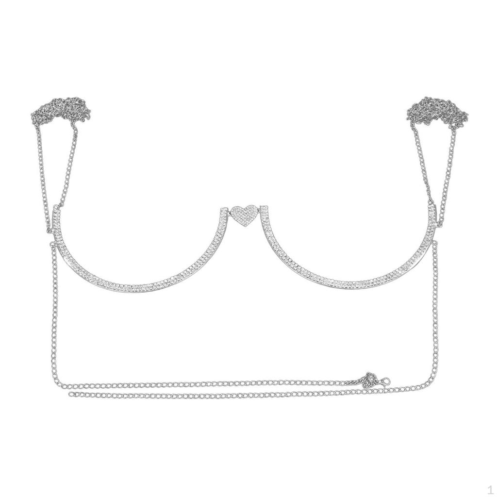Body Chains Bling Luxury Chain for Halter Backless Beach
