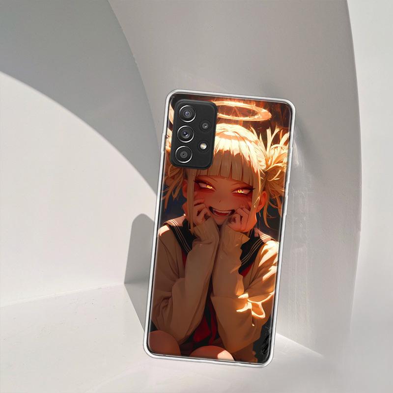 Himiko Toga Anime Phone Case for Samsung A54 A57 A37 A17 A14 A15 A12 A24 A34 A55 A35 A25 A52S A07 A05S A04S A22 A32 A72 Galaxy N