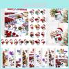 Christmas Countdown Calendar With Snowman Acrylic Ornaments For Holiday Gift Exchange