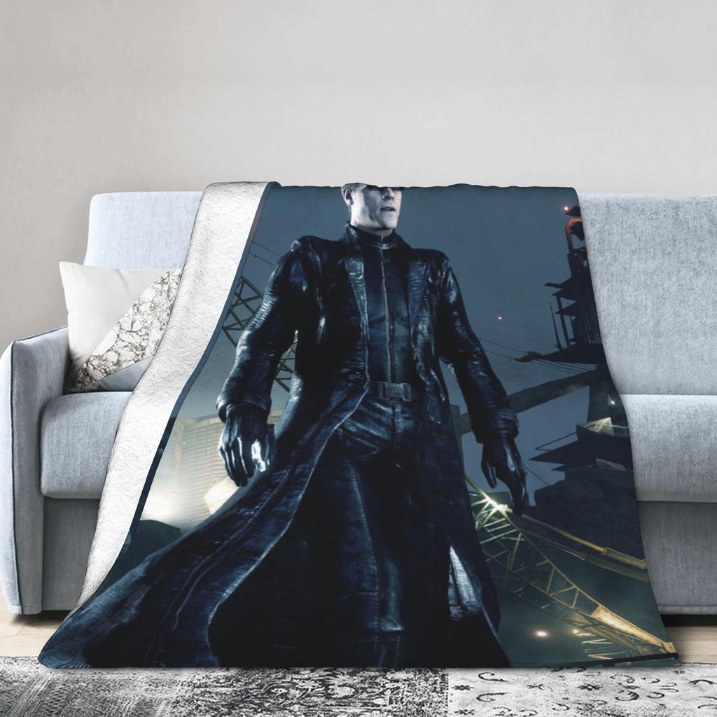 Albert Wesker  Blanket Ultra Soft Throw Blankets for Bed 50x60 Inch Multi-size Quilt