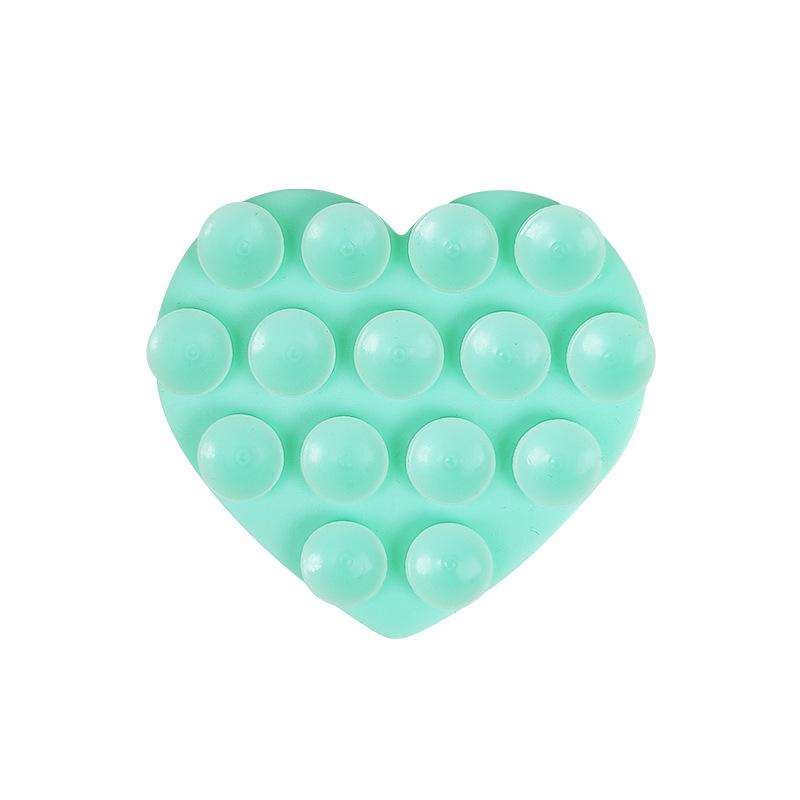 Heart and Fruit Shape Silicone Suction Cup Phone Holder