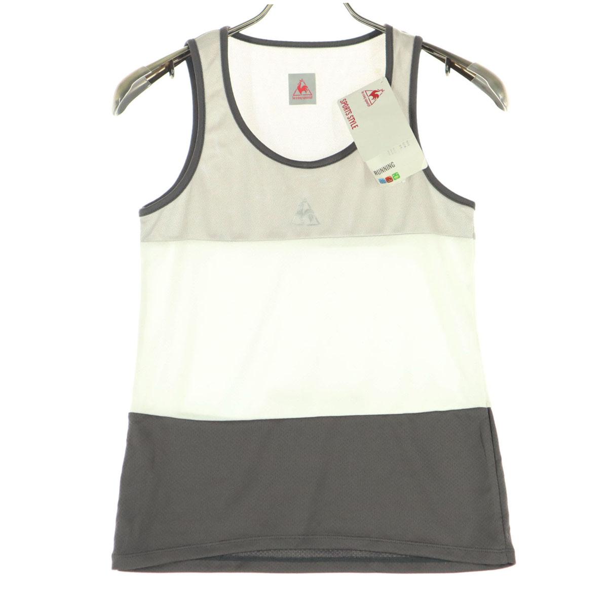 

неиспользованная майка без рукавов le coq sportif S серая мужская б/у