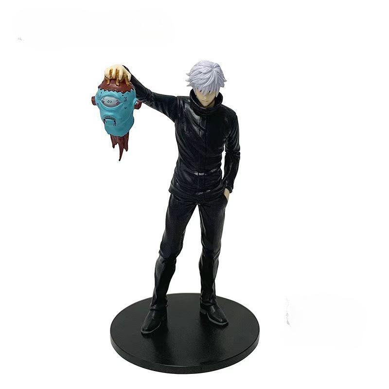 19CM Anime Jujutsu Kaisen Figure Season Satoru Gojo Awakening Flying Model Toy Collection PVC Action Figure Doll Halloween Gift