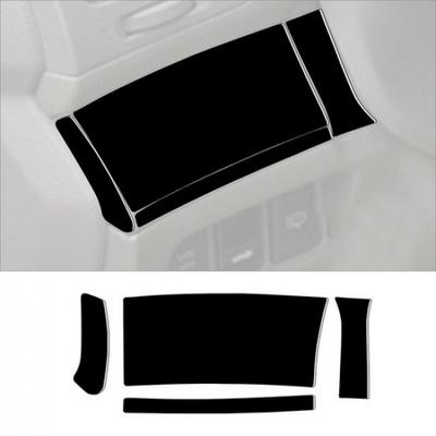 4Pcs Gossy Piano Black Driver Side Dashboard Cover Trim For Infiniti G37 Sedan