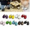 Leder Material Puppe Leder Schuhe 3.5cm Größe Mini Puppen Schuhe Mini Puppe Puppen Stiefel OB27 Puppe
