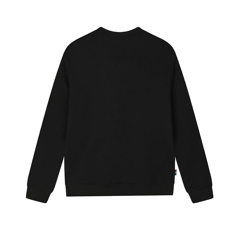 New FILA ORIGINALE Sweatshirt Unisex Jet Black BK F51U539205FBK