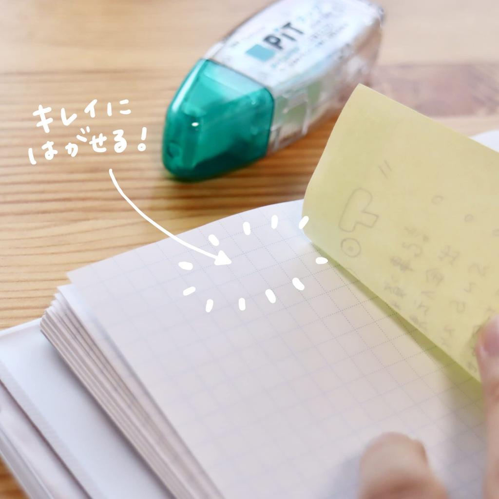 Tombow PiT Tack Egg Tape Disposable 6mm X Glue, Removable, Type, 6m, 5-pack (PN-EK-5P)