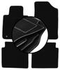 Set of velour floor mats for: Kia Optima IV SW station wagon (2015-)