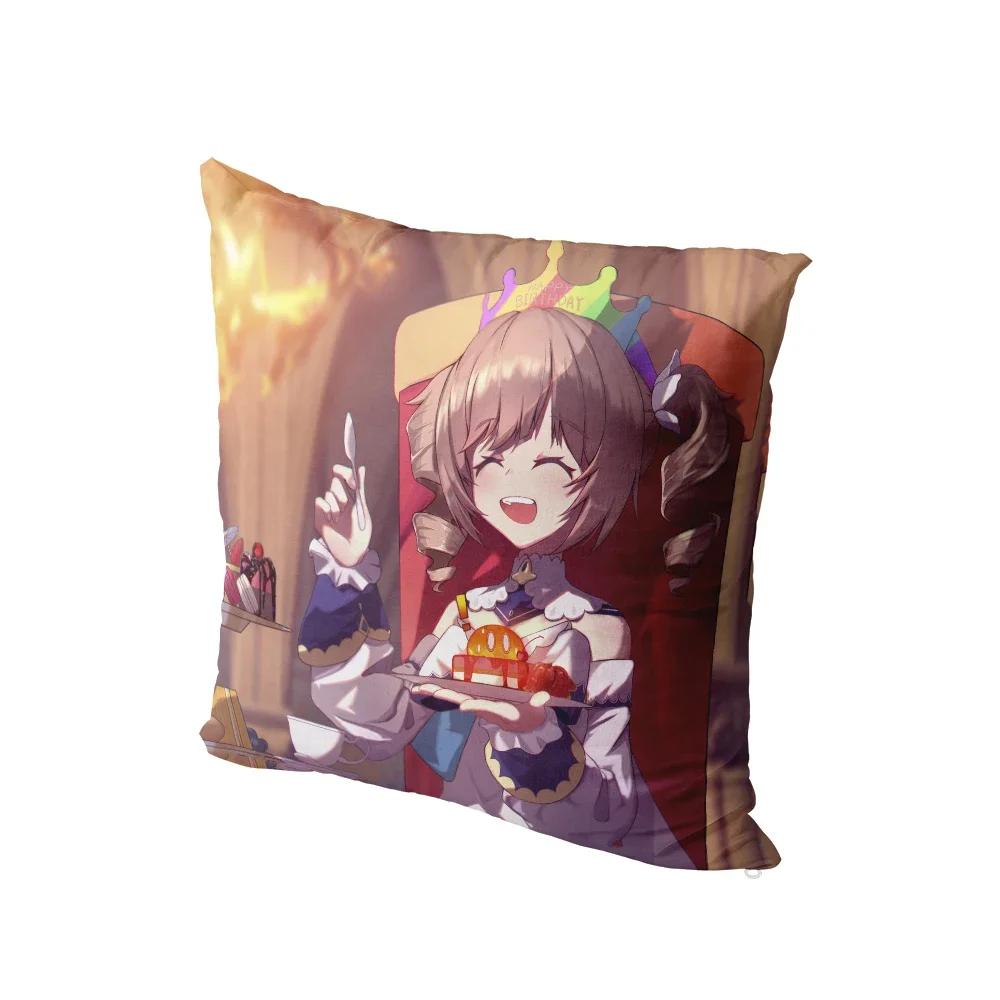 Anime Cartoon Genshin Series Printed Pillowcase Cute Kawaii Pink Bedside Bedroom Sofa Cushion Cover Body Pillow Case x