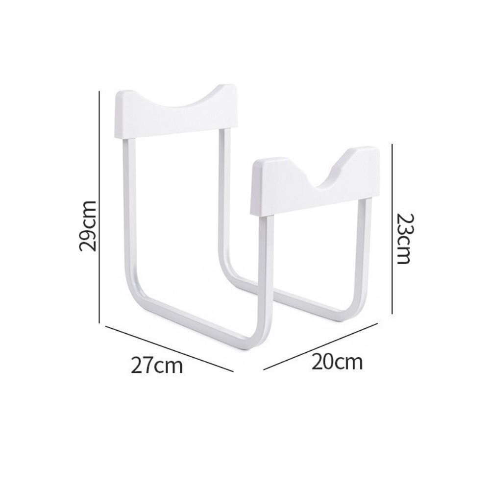 

Металлическая подставка для бутылок с водой Стойка для хранения Универсальная перевернутая подставка Простая полка для воды Кемпинг белый
