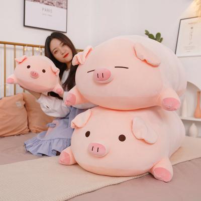 40cm Cartoon Fat Pig Plush Toy Lovely Soft Animal Pillow Big Doll Stuffed For Boys Girls Birthday Gifts