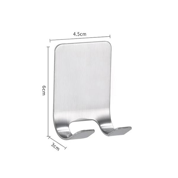 

Bathroom Stainless Steel Razor Holder Storage Hook Wall Men Shaving Shaver Shelf Punch Free Razor RackBathroom Accessories