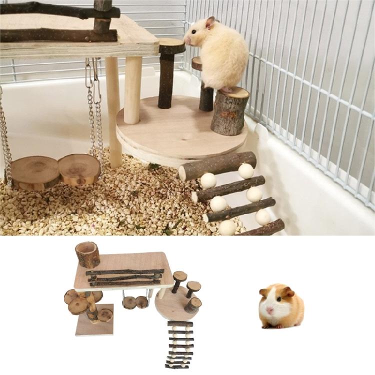 Guinea Pigs Toy Cage Accessories for Small Pet Jumping Hamster Entertainment Toy