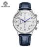 Hot Selling Men's Multifunctional Six-Pin Running Seconds Watch Fashion Leather Chronograph Calendar Quartz Watch