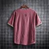 Kimono Estilo Japonés Hombre Verano Hombre Manga Tres Cuartos Camiseta Ropa Asiática Ropa Tradicional China Japonés Nuevo