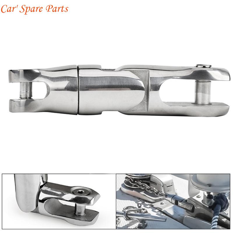 Y4UA Rustproof Boats Anchors Chain Swivels Connector Stainsless Steel Anchors Hardware
