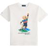 Polo Polo Bear US Open Series Loose Fit Bear Print Crew Neck Short Sleeve T-Shirt Women Tops 211A89206-001