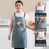 Waterproof & Oil-Proof Apron with Waistband for Men & Women - Ideal for Home, Kitchen, Coffee Shops & Catering Work.