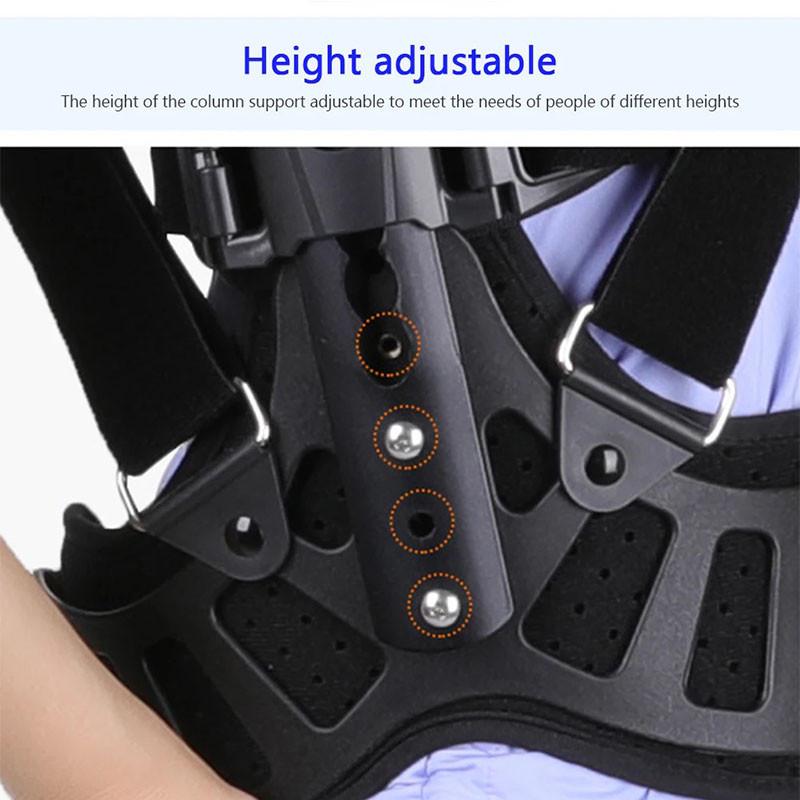 Back Postoperative Recovery Fixation Bracket Adjustable Scoliosis Posture Corrector Adults Health Support Brace Posture Corrector