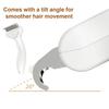 Pet Detangling Comb, Deshedding Tool with Curved Stainless Steel Teeth, Gentle Grooming And Dematting Brush for Long Hair Dogs Cats
