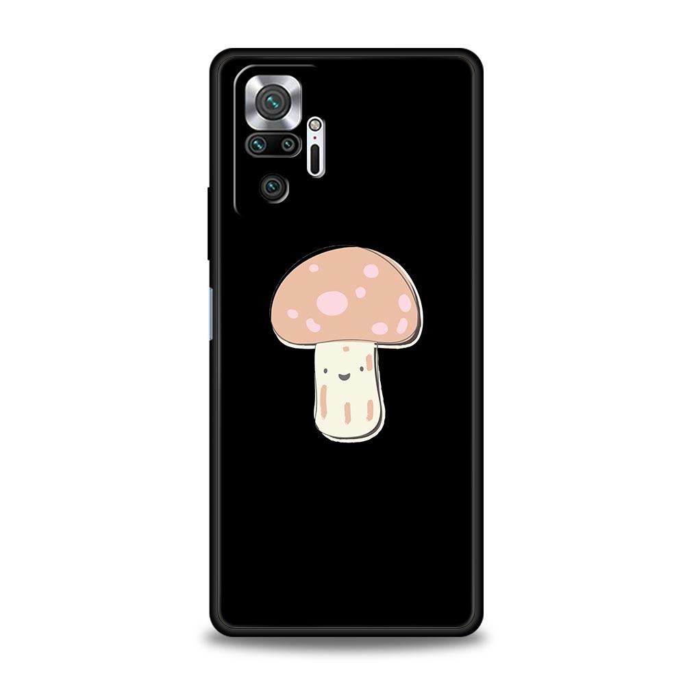 Phone Case For Xiaomi Redmi Note 10 11 9 8 Pro 9S 7 8T 9T 9A 8A 9C K50 K40 Gaming Cover Kawaii Avocado Cartoons Panda Flower