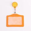 Women Man Bank Credit ID Card Holders Bus Identity Badge Protector Cover Bus Card Covers with Retractable Reel Office Supply