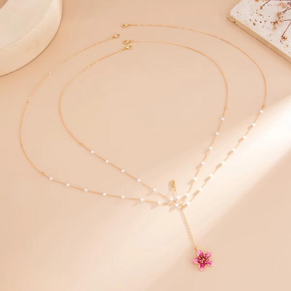 Multilayer Belly Belt Imitation Pearl Bra Chains Fashion Waist Chain Summer