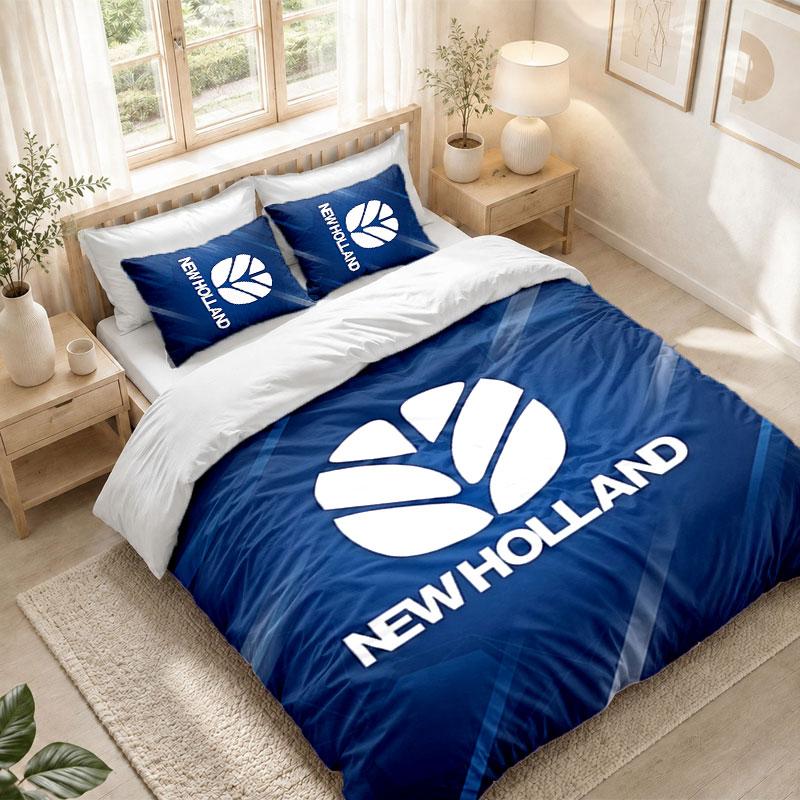 Bedding Set 1 Duvet Cover 2 Pillowcases New Holland Print Bedroom Home Decoration
