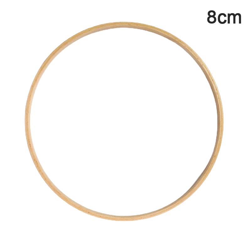 

Горячий DIY Деревянное Искусство Ремесло Бамбуковый Круг Круглый Вышивка Крестом Шитье Ручные Инструменты 8cm