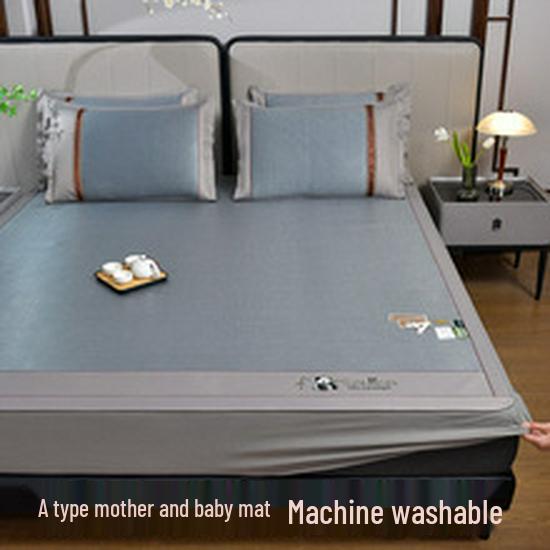 Autumn/Winter Thick Solid Color Cotton Flannel Fitted Sheet & Dust Cover