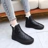 Popular Retro Versatile Snow Boots Women's Autumn and Winter New Velvet Thickened Warm Waterproof and Non-slip Cotton Boots