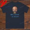 Mii Necesita una Camiseta Retro Blunt Inapropiada Camisetas Meme Dank Ropa de Meme Divertida Cuello Redondo Manga Corta Estilo Simple
