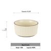 Retro Ceramic Large Bowls for Soup & Vegetables - Practical Tableware for Single Serving